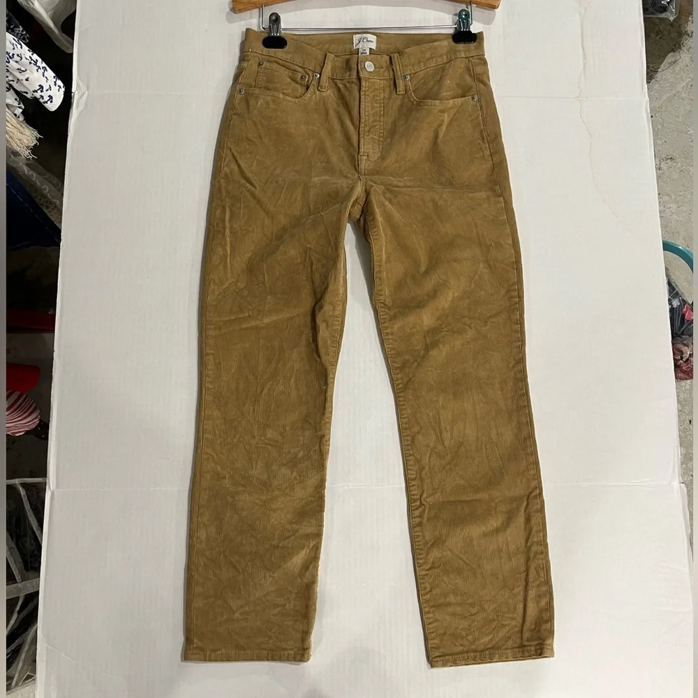 J. CREW VINTAGE SLIM STRAIGHT CORDUROY (179)